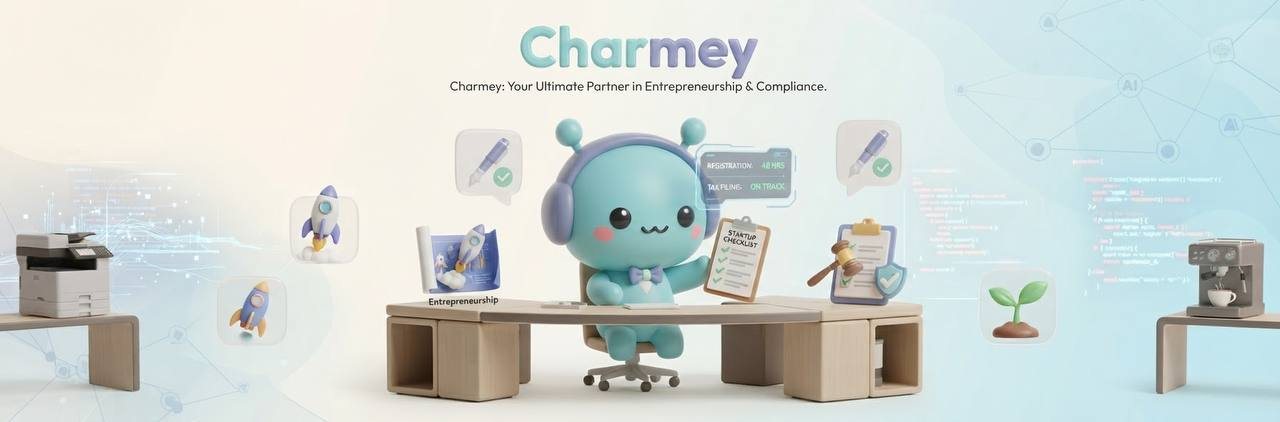 Charmey — 公司註冊 48 小時、報稅準時，AI 員工團隊幫你搞掂